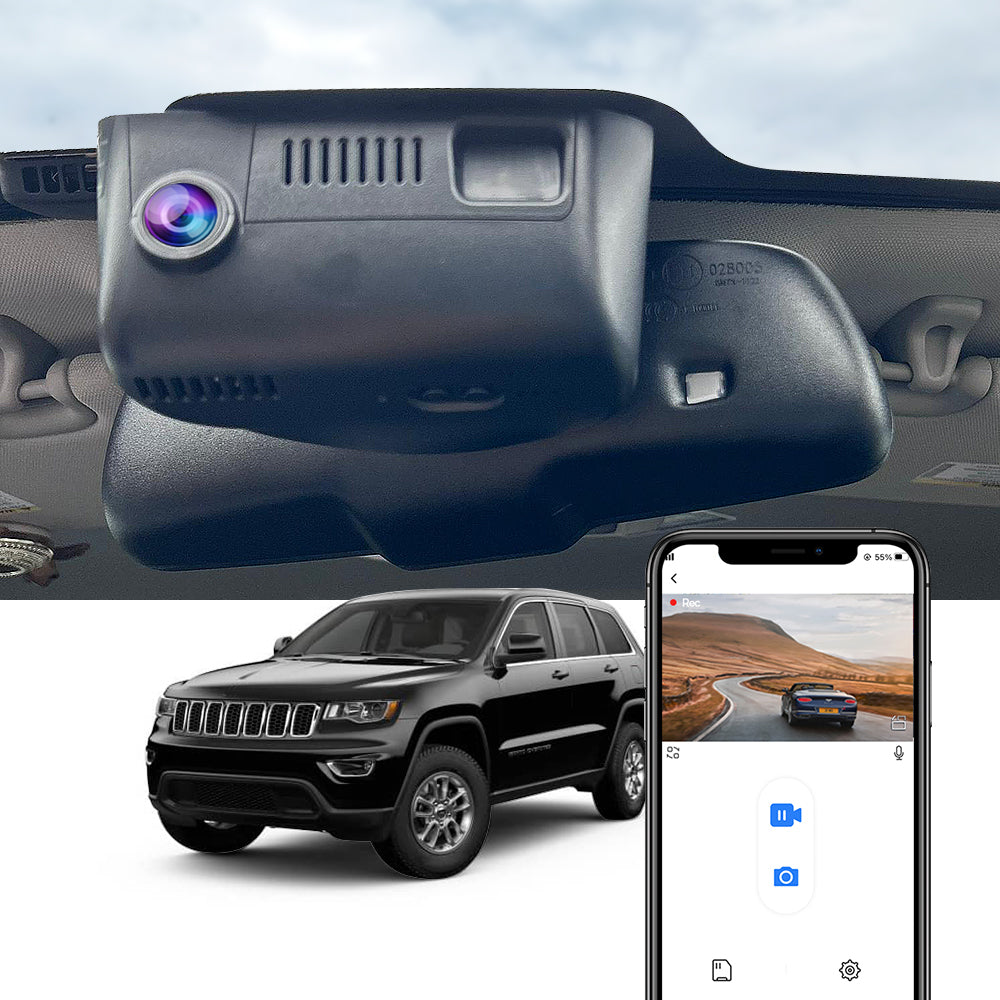 FITCAMX Dash Cam for Jeep Grand Cherokee 2014-2016
