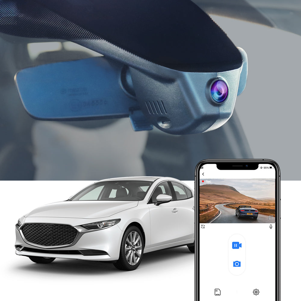 FITCAMX Dash Cam for Mazda3 2024-2026