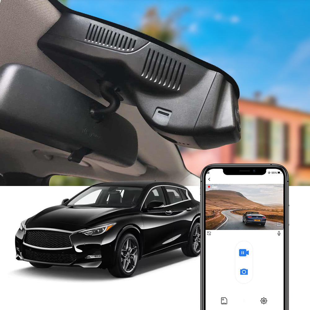 FITCAMX Dash Cam for Infiniti QX30