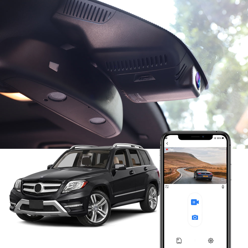 FITCAMX Dash Cam for Mercedes-Benz GLK 2010-2015 (X204)