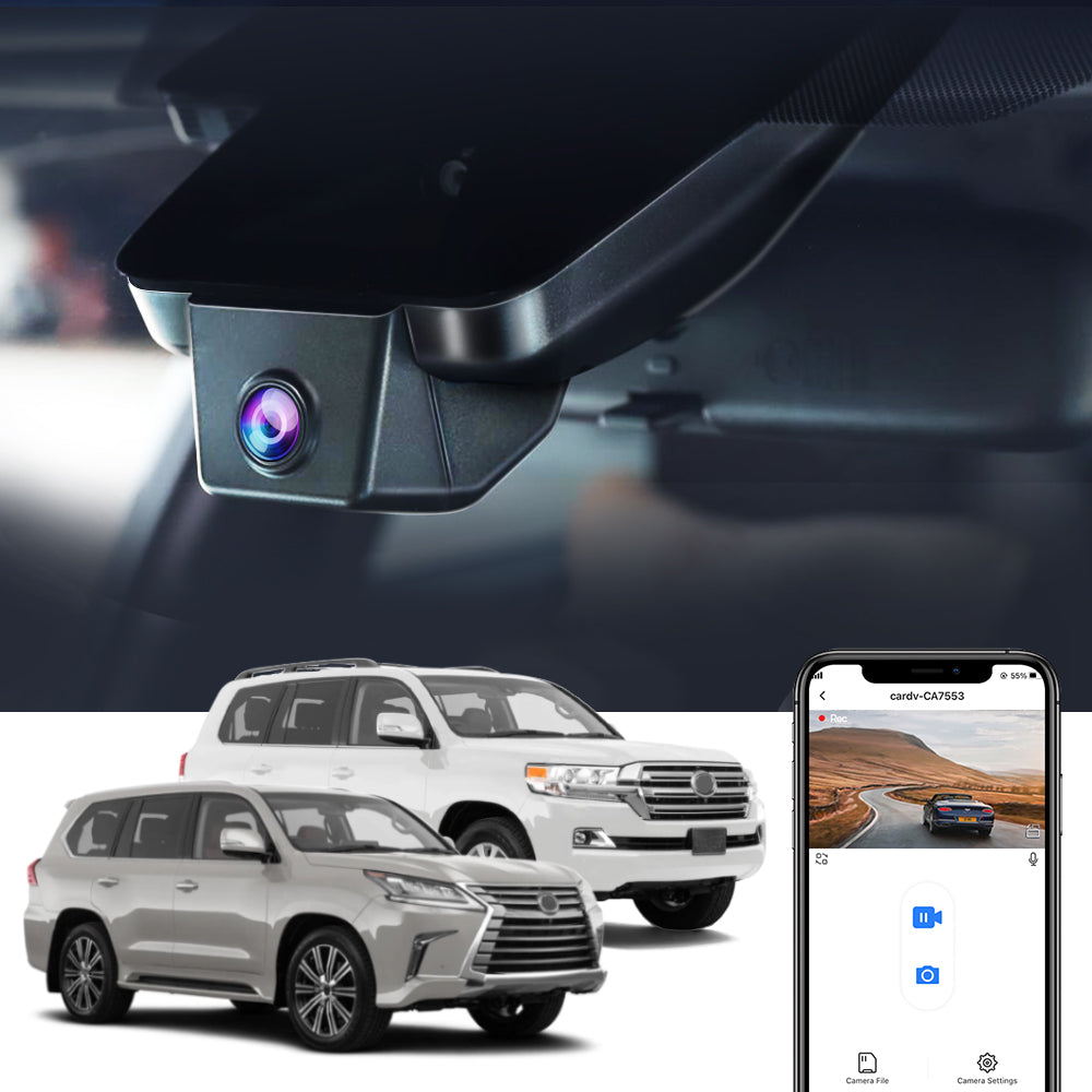 FITCAMX Dash Cam For 2017-2021 Lexus LX570