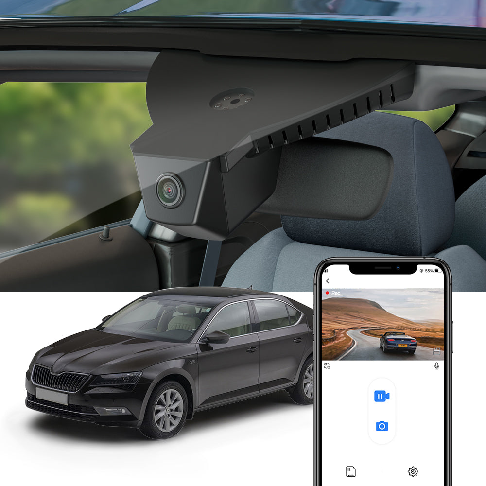 FITCAMX Dash Cam for Skoda SuperB iii 2015-2019