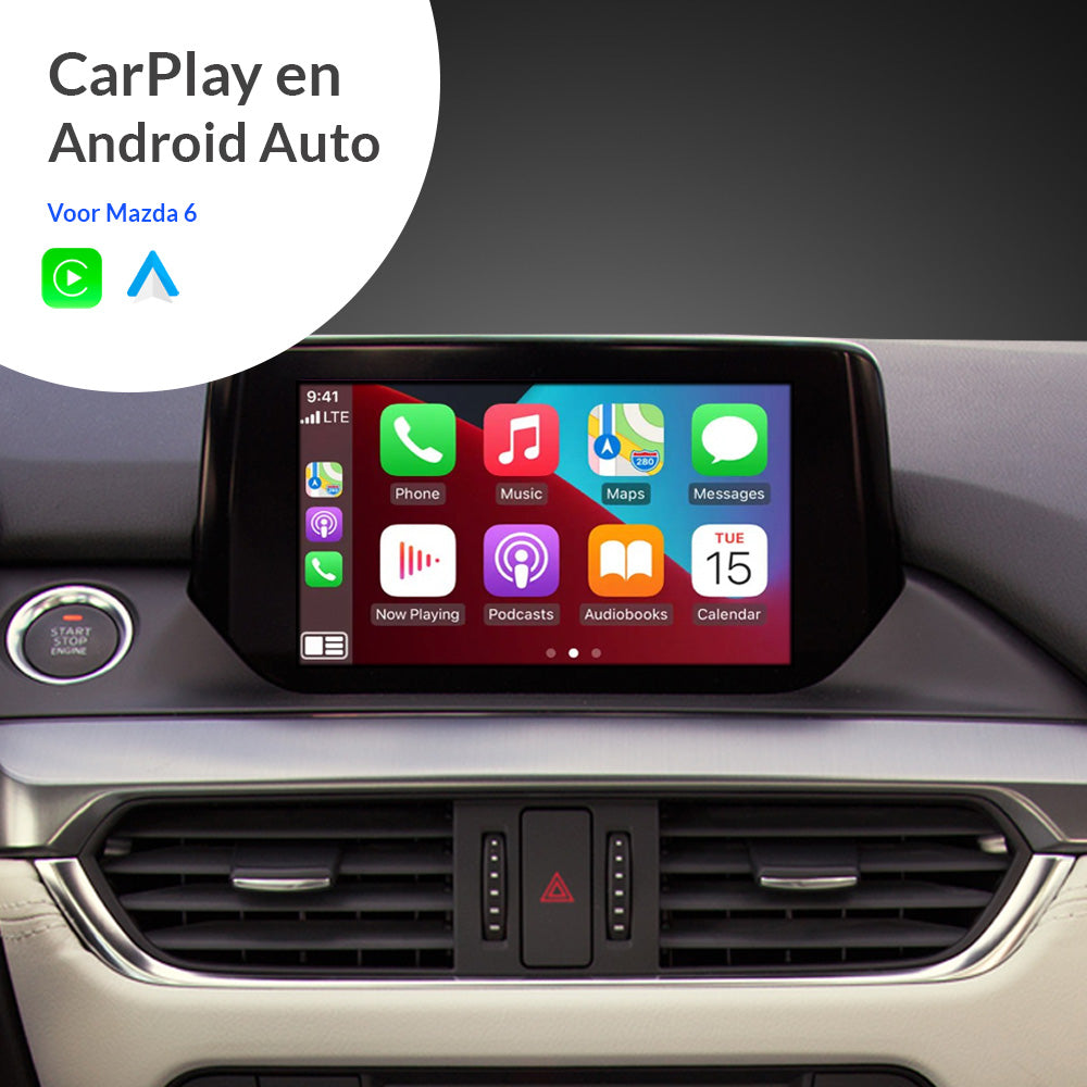 CarPlay & Android Auto voor Mazda