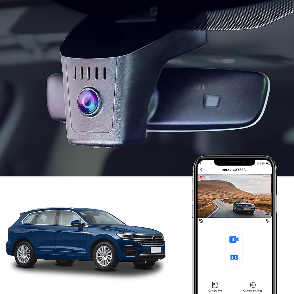 FITCAMX Dash Cam for Volkswagen Touareg 2019-2025