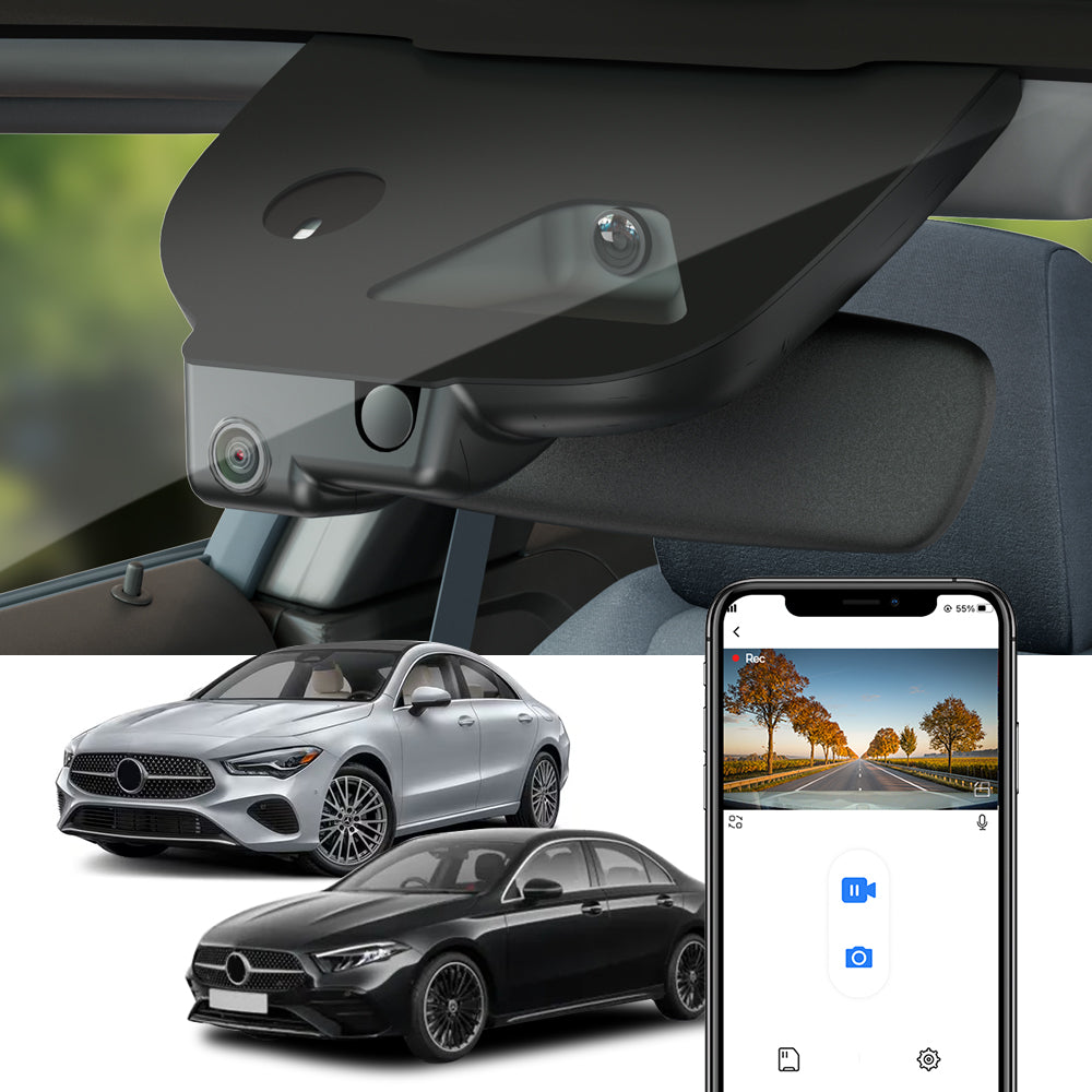 FITCAMX Dash Cam for Mercedes-Benz A Class, CLA Class 2024-2026