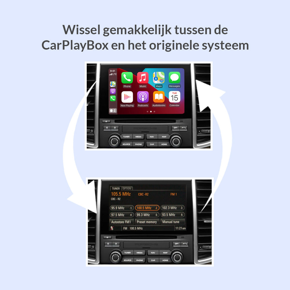 CarPlayBox voor Porsche