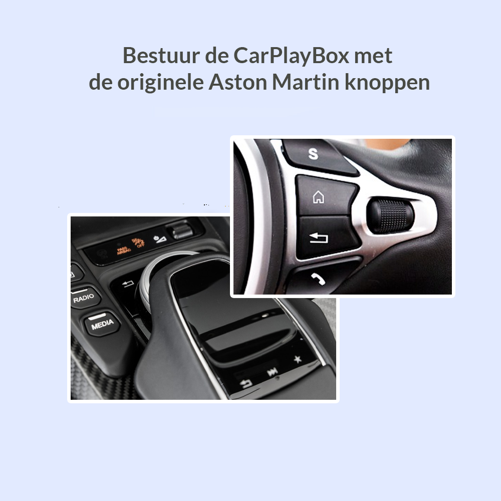 CarPlayBox voor Aston Martin