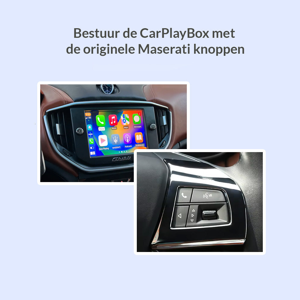 CarPlayBox voor Maserati