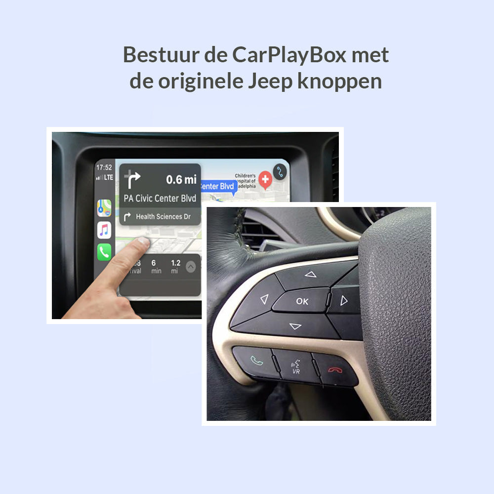 CarPlayBox voor Jeep