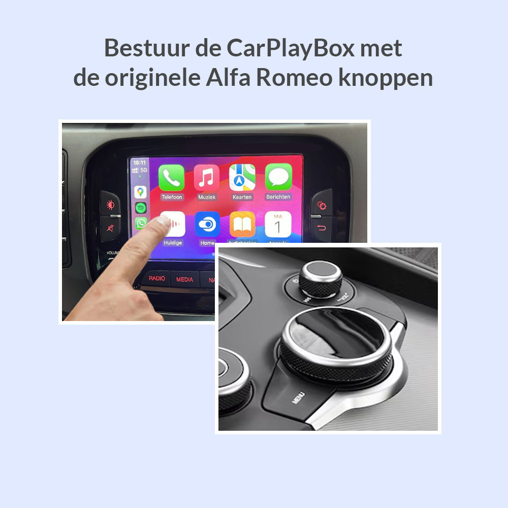 CarPlayBox voor Alfa Romeo