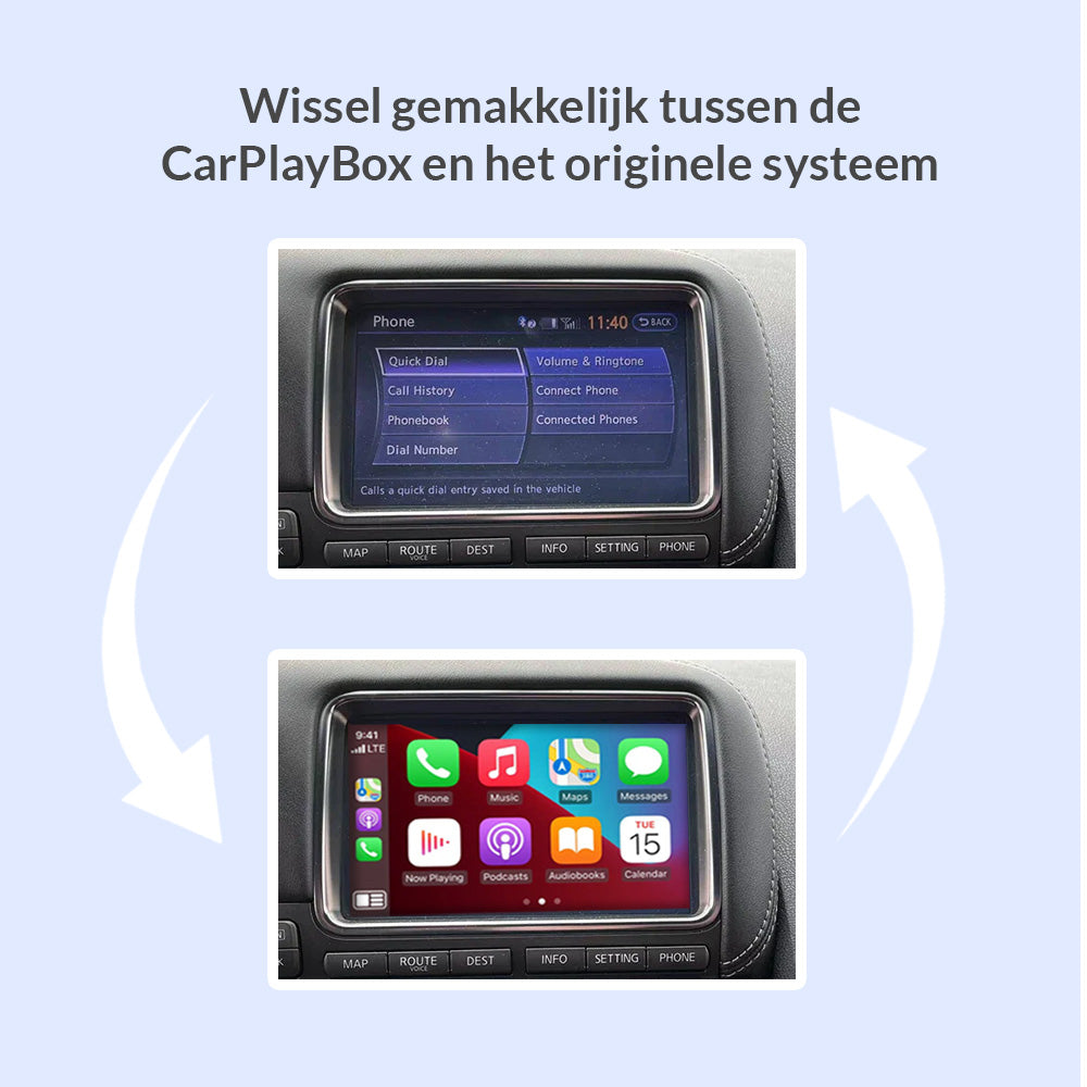 CarPlayBox voor Nissan
