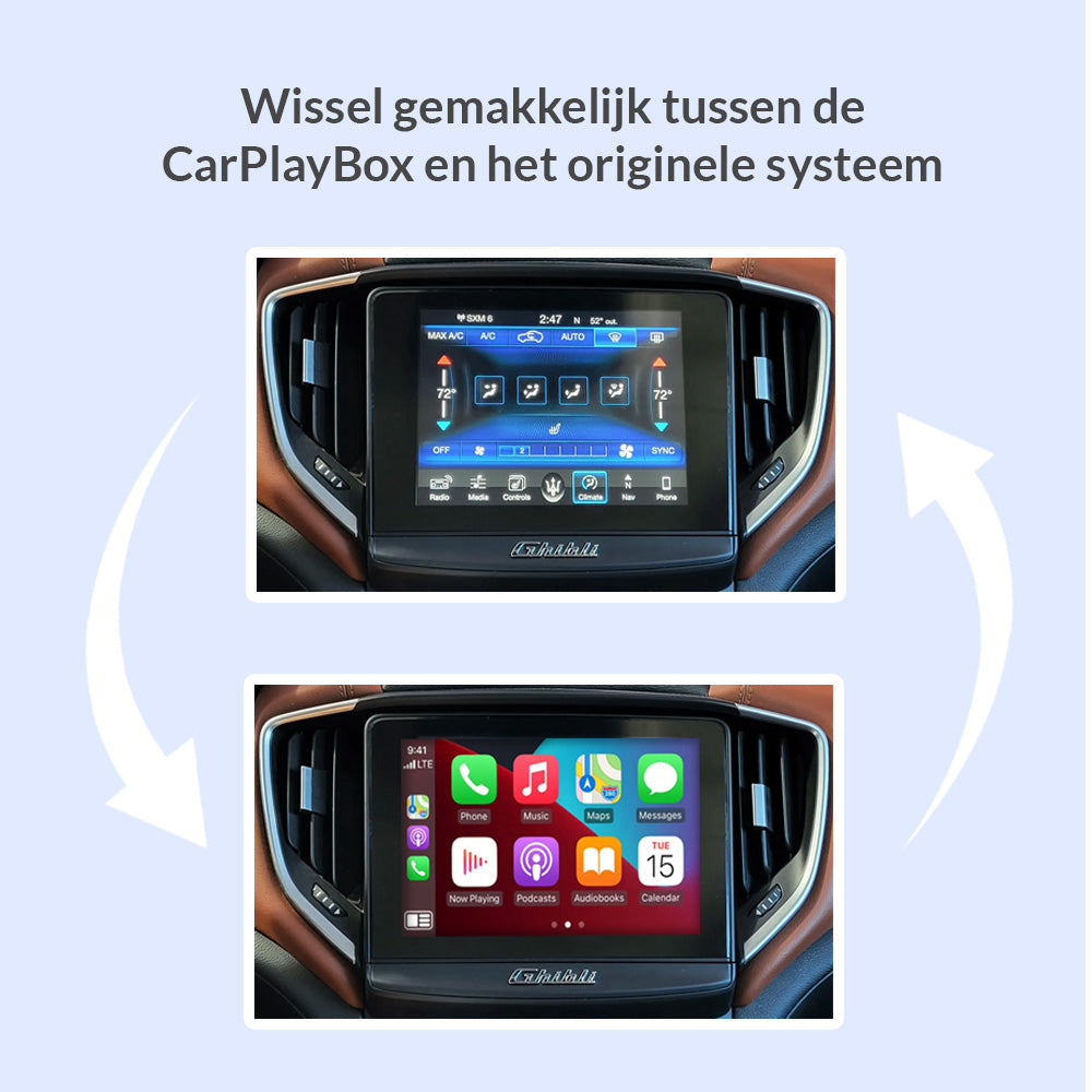 CarPlayBox voor Maserati