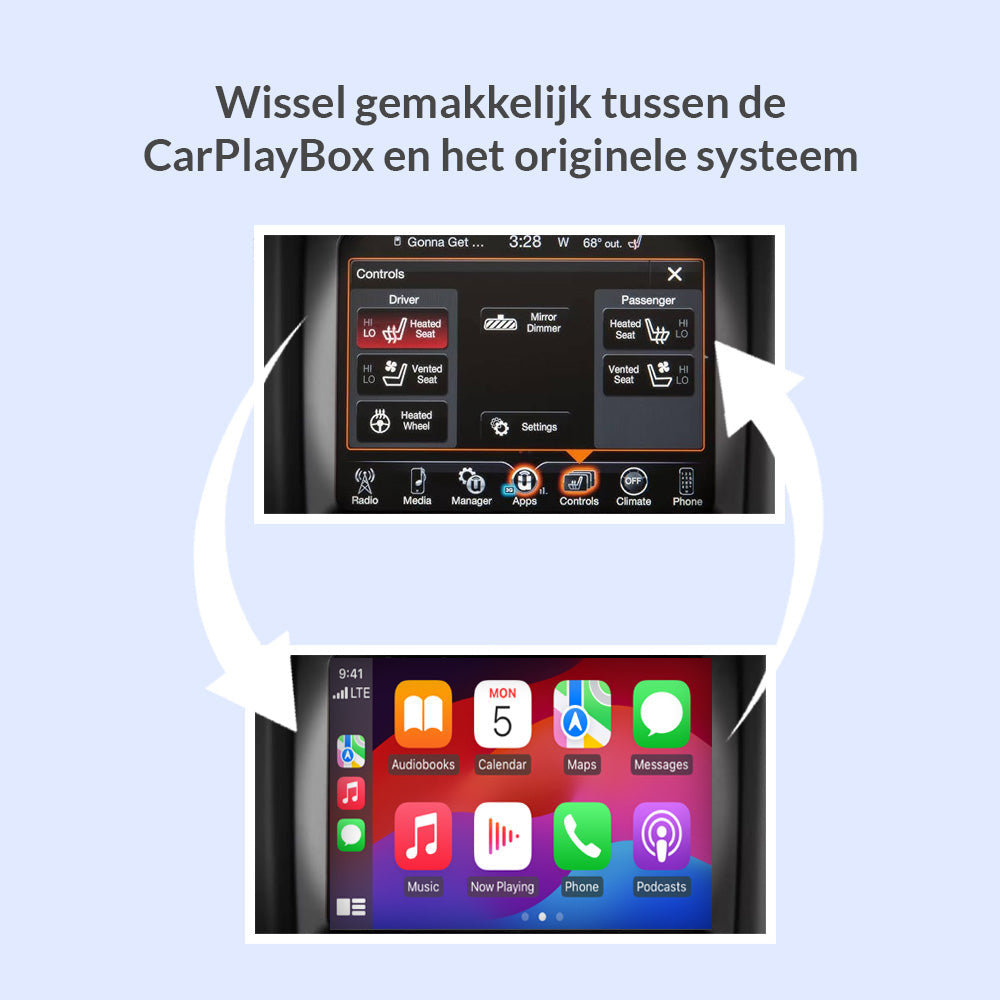 CarPlayBox voor Jeep