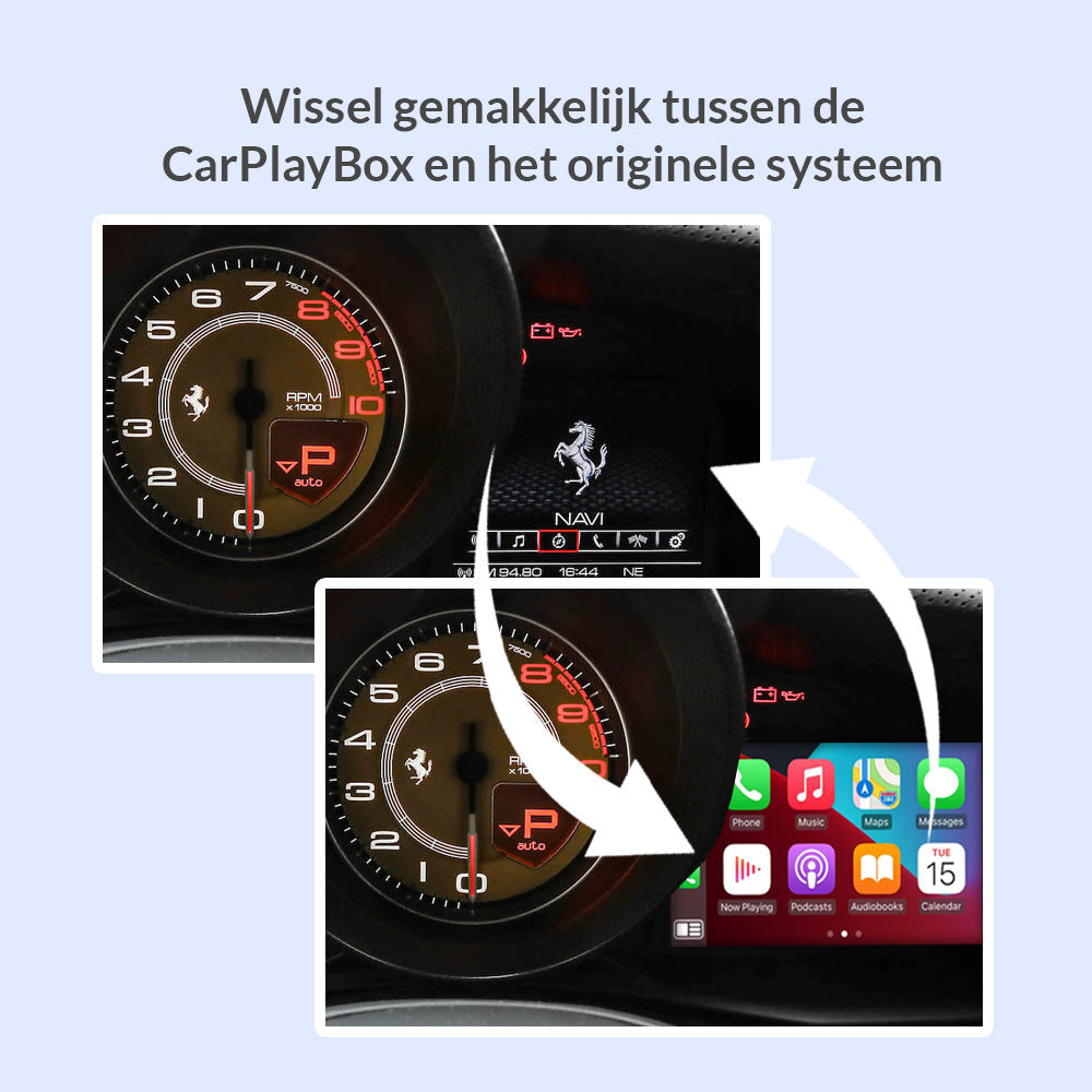 CarPlayBox voor Ferrari
