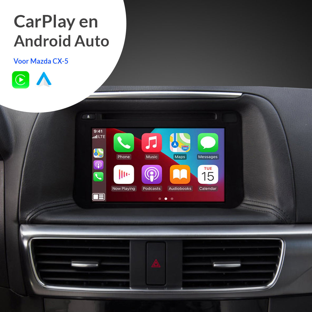 CarPlay & Android Auto voor Mazda