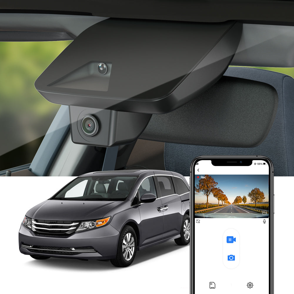 FITCAMX Dash Cam for Honda Odyssey 2014-2017