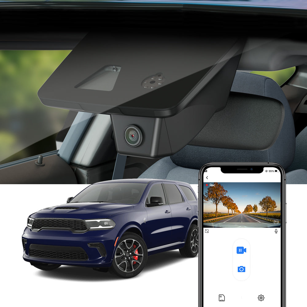 FITCAMX Dash Cam for Dodge Durango 2021-2026
