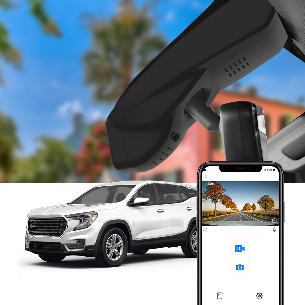 FITCAMX Dash Cam for GMC Terrain 2018-2024