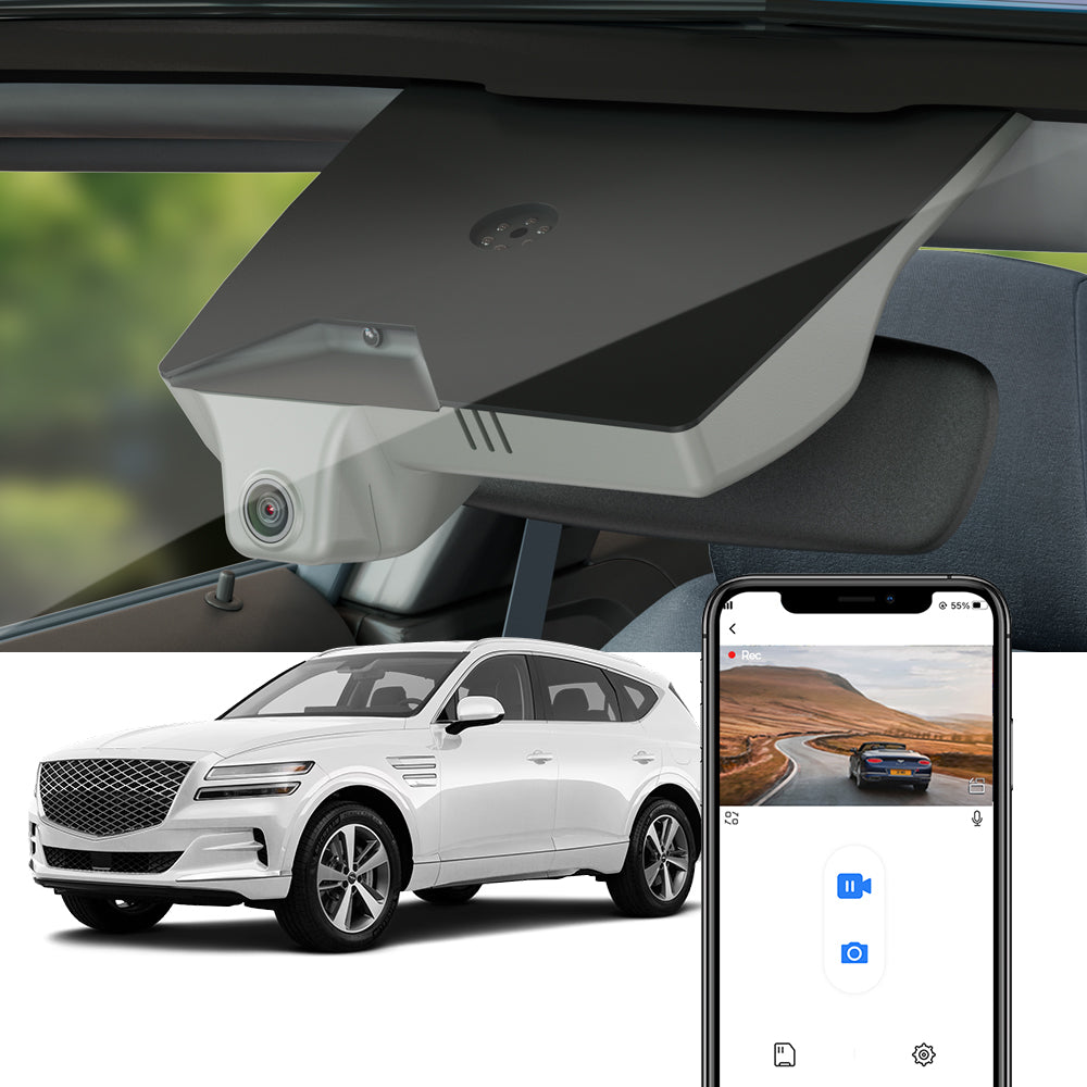 FITCAMX Dash Cam for Genesis GV80 2021-2024