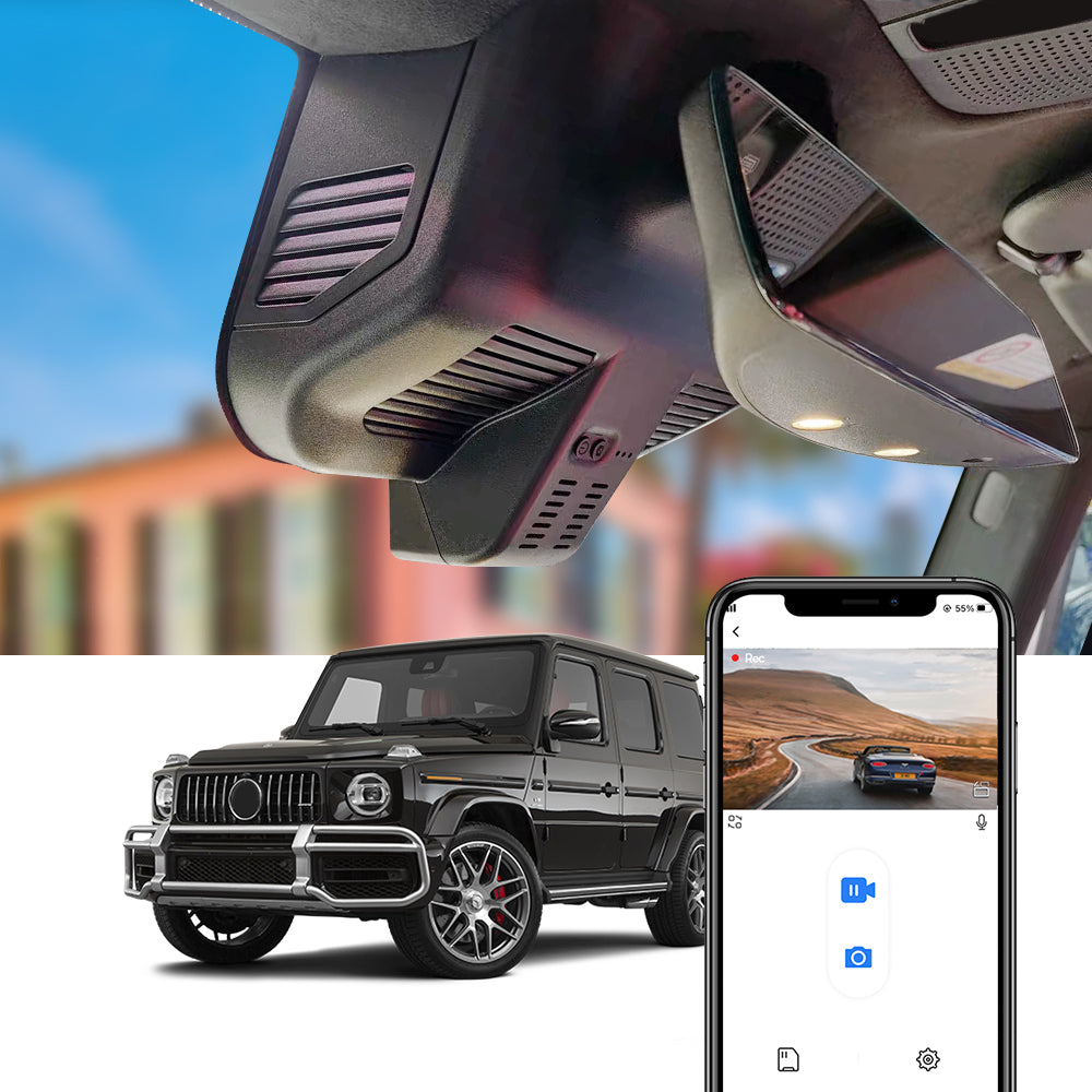 FITCAMX Dash Cam for Mercedes-Benz G-Class | AMG G-Class G63