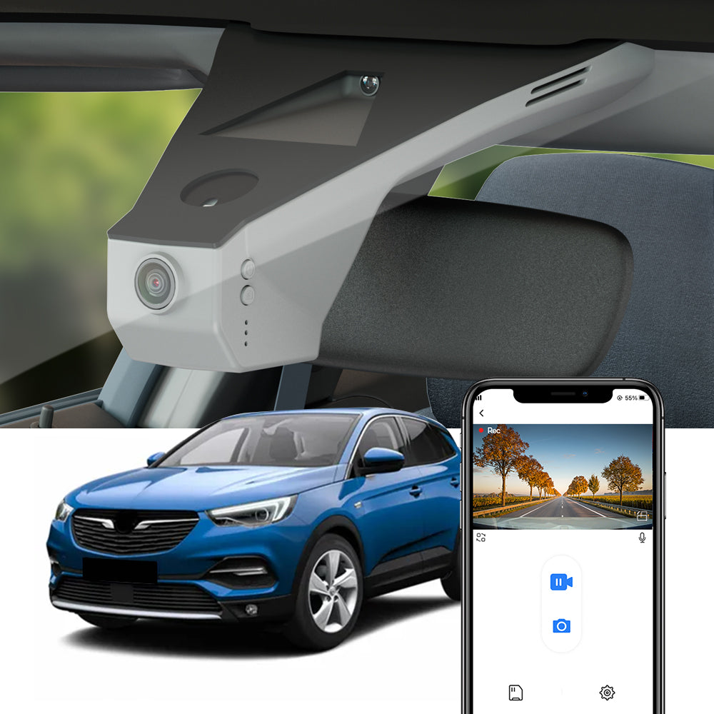 FITCAMX Dash Cam for Opel (Vauxhall) Grandland, X,  2018-2023