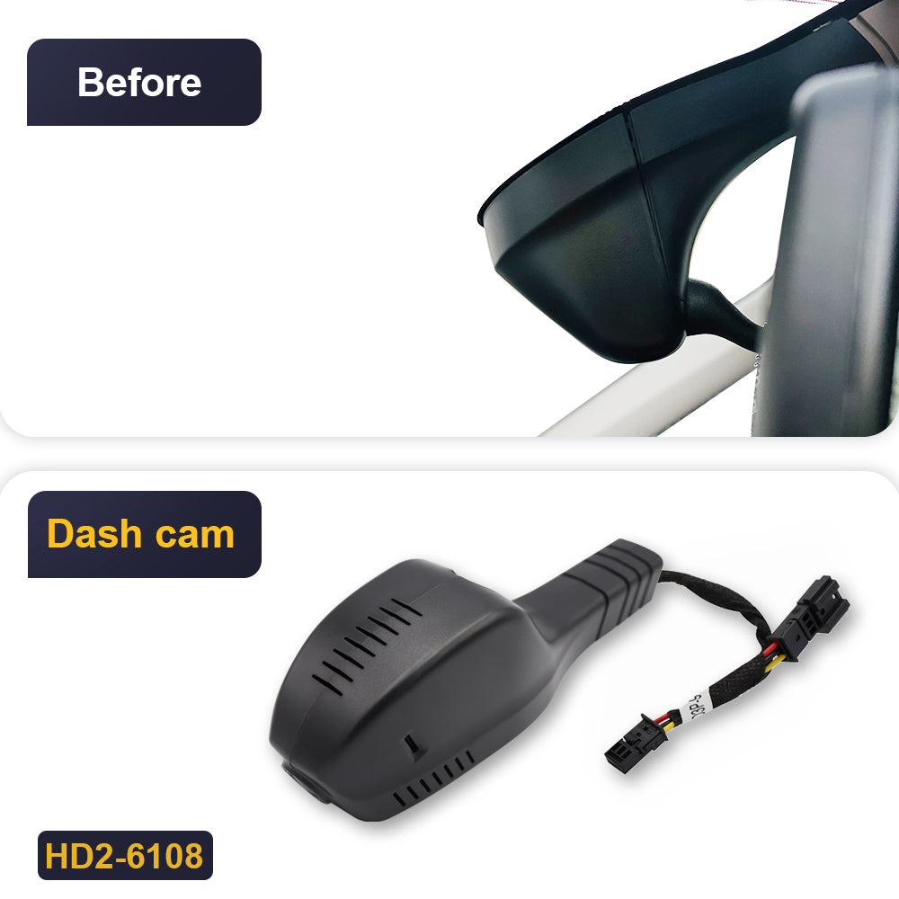 Fitcamx Dash Cam for SKODA Kodiaq Octavia Scala Kamiq Karoq Codek Enyaq Fabia Superb