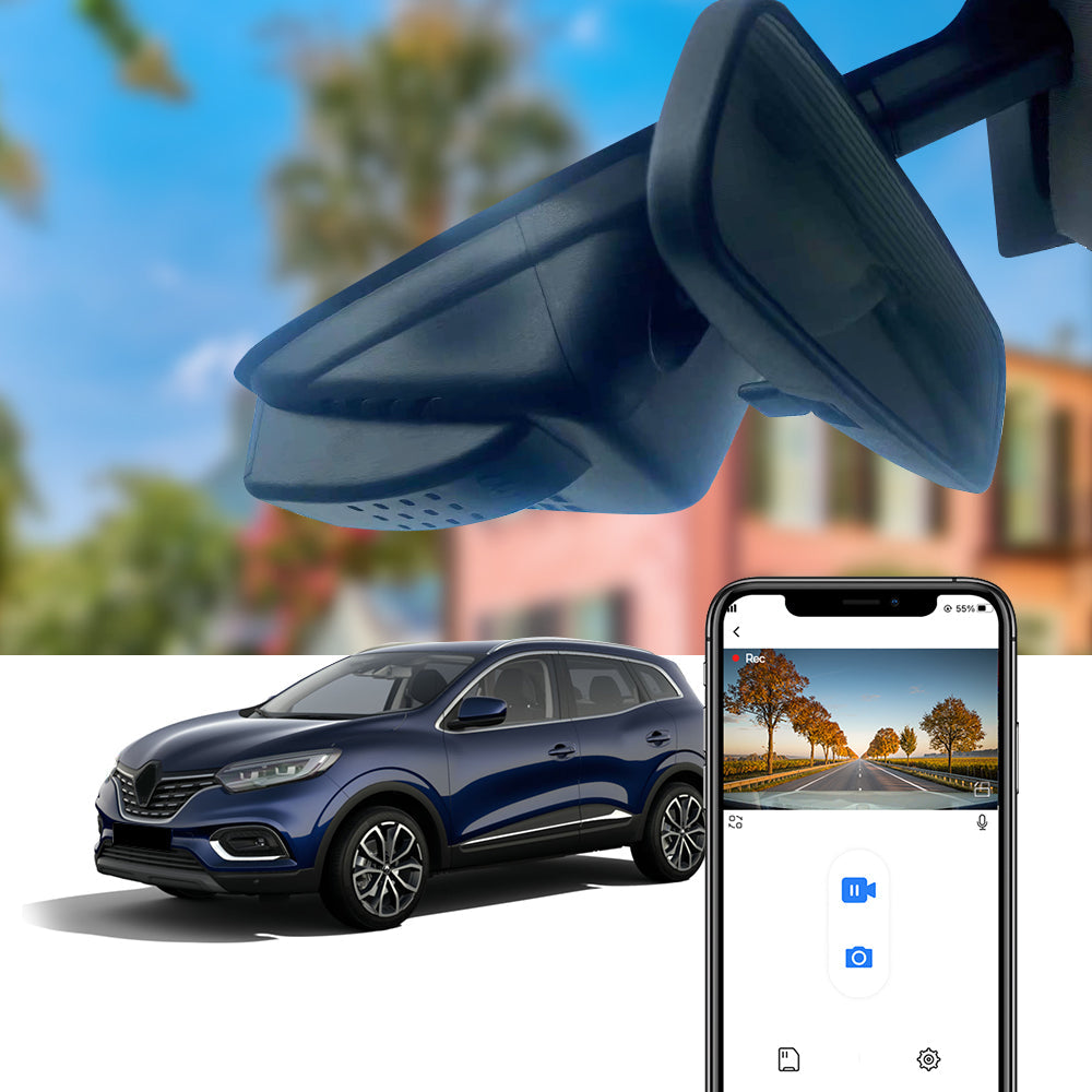 FITCAMX Dash Cam for Renault Kadjar 2015-2022