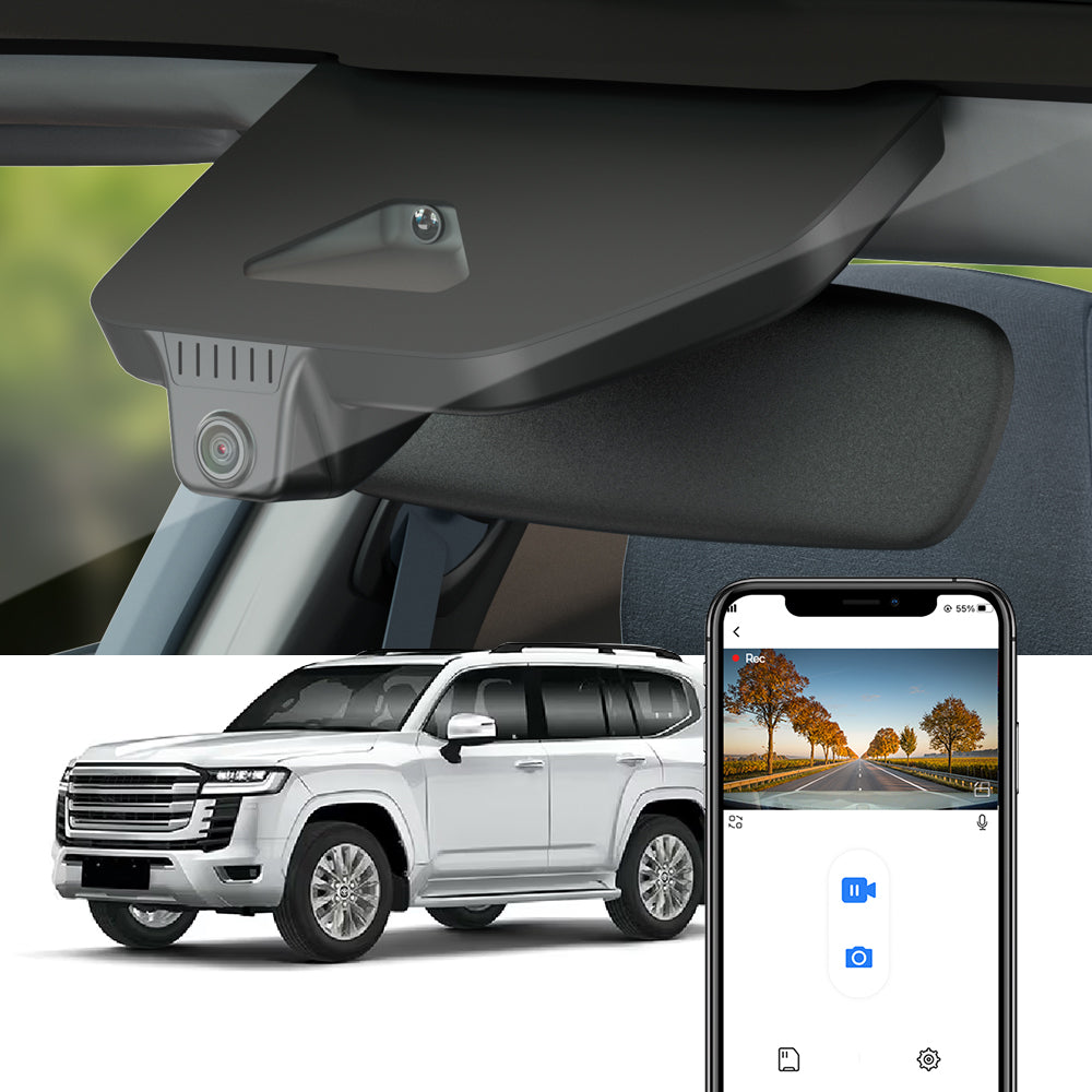 FITCAMX Dash Cam for Toyota Land Cruiser 300 (LC300) 2025 2026