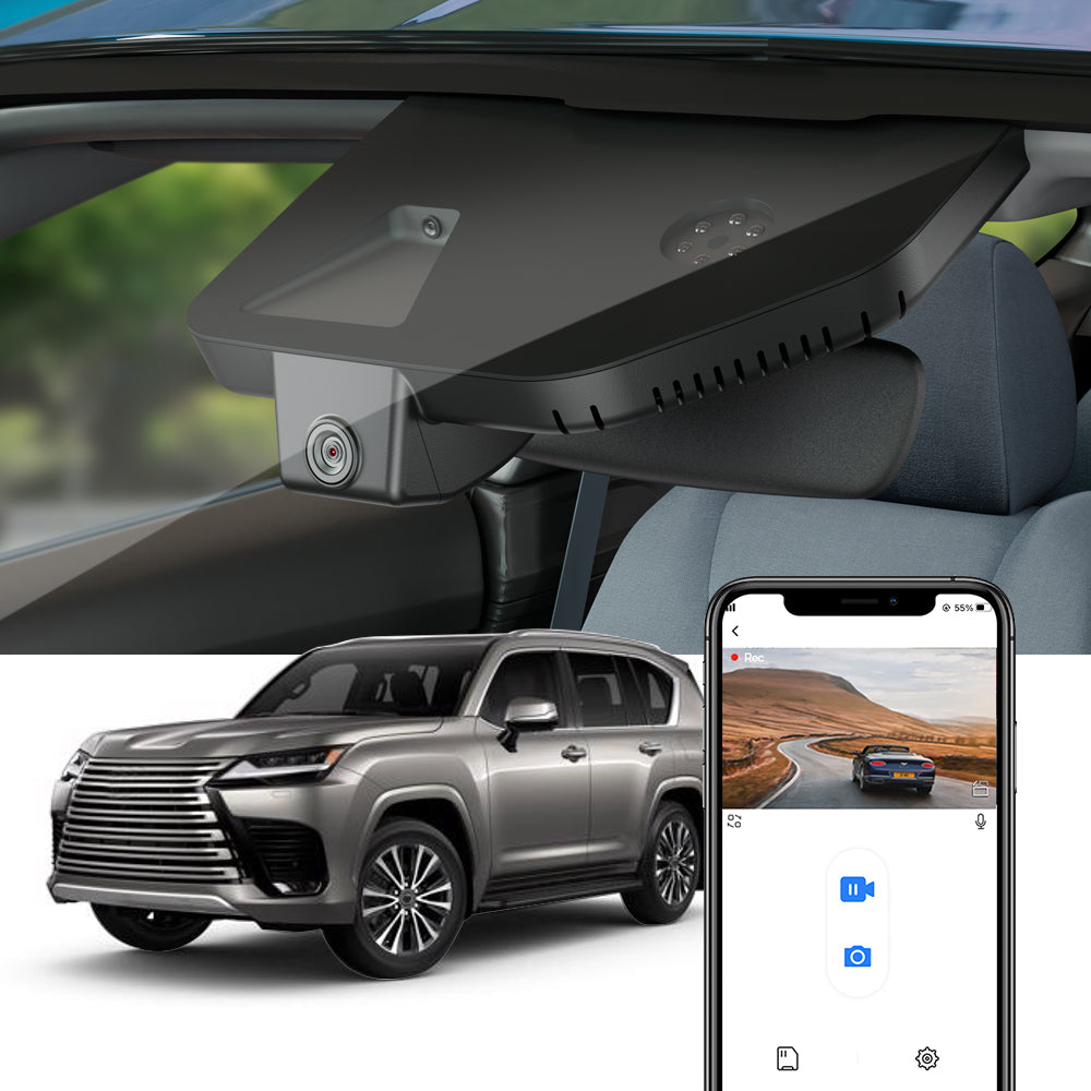 Fitcamx Dash Cam For Lexus LX600 LX 500d 4th Gen (J300) 2022-2024
