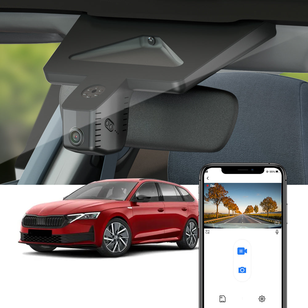 FITCAMX Dash Cam for Skoda Octavia MK4.5 2025 2026