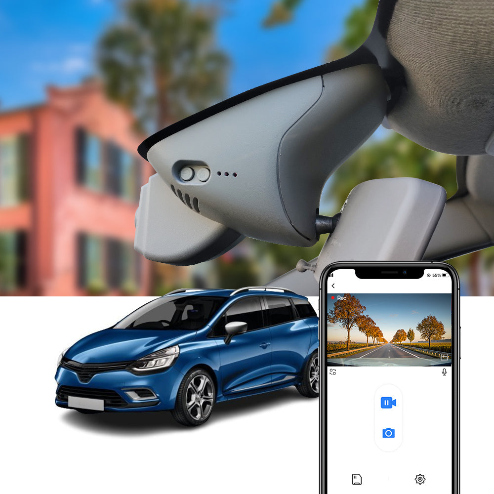 FITCAMX Dash Cam for Renault Clio 4, Mégane 3, Twingo, Laguna 3