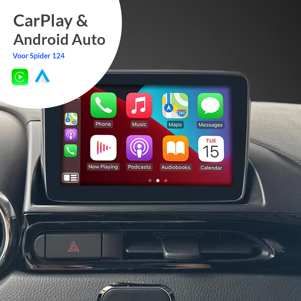 CarPlay & Android Auto voor Fiat / Abarth