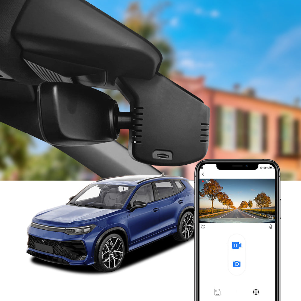 FITCAMX Dash Cam for Volkswagen Tayron 2024-2026