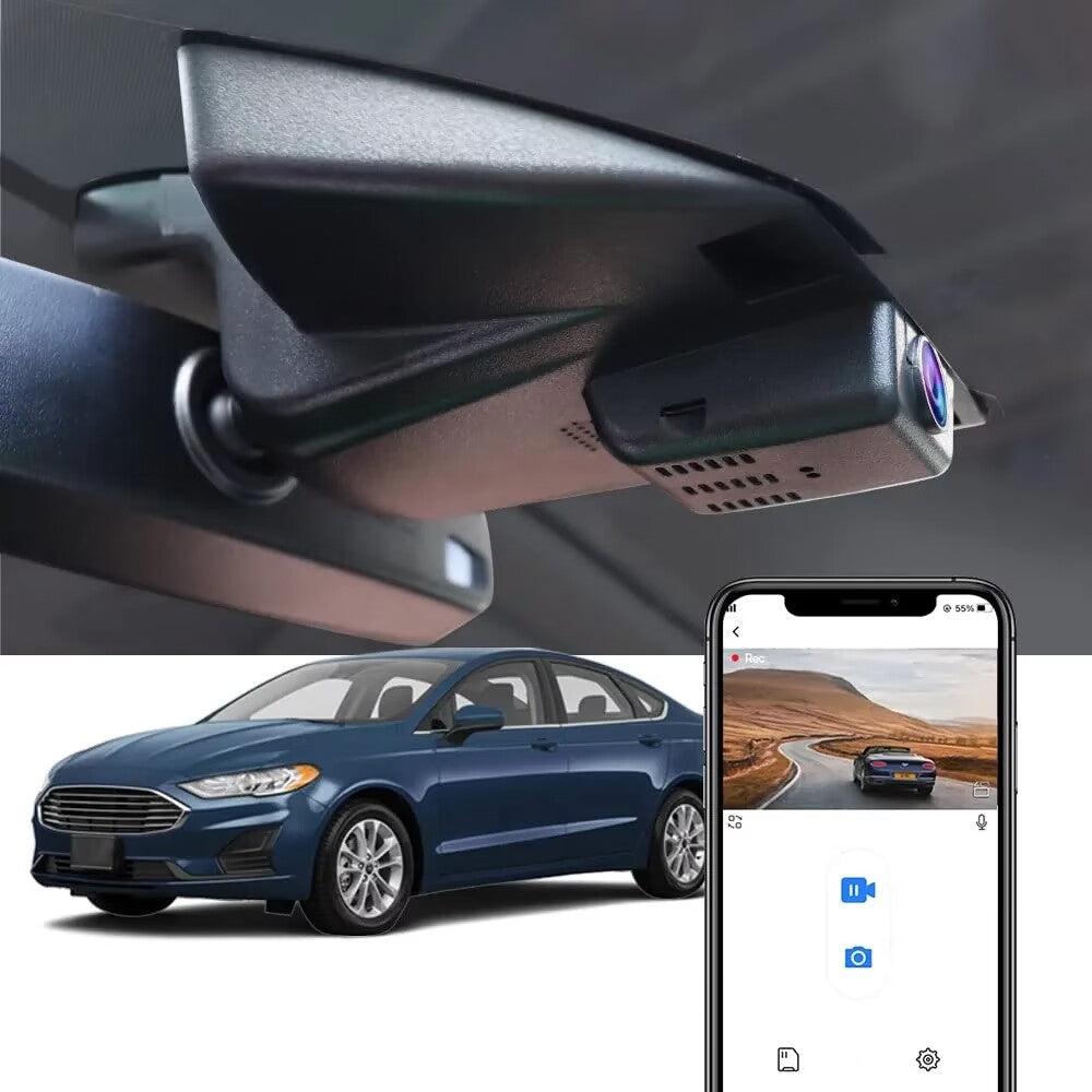 FITCAMX Dash Cam for 2019-2022 Ford Fusion