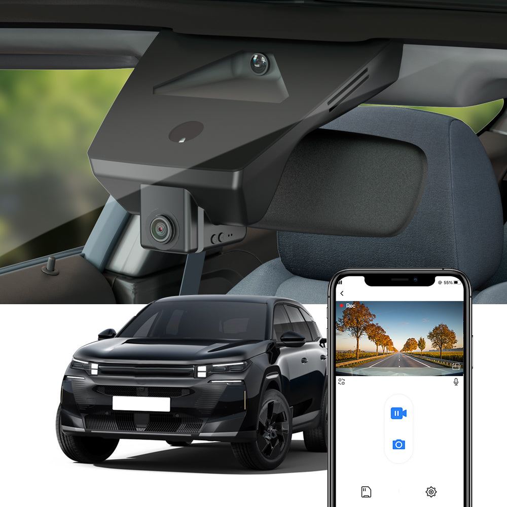 FITCAMX Dash Cam for CITROEN eC5, C5 Aircross 2025 2026