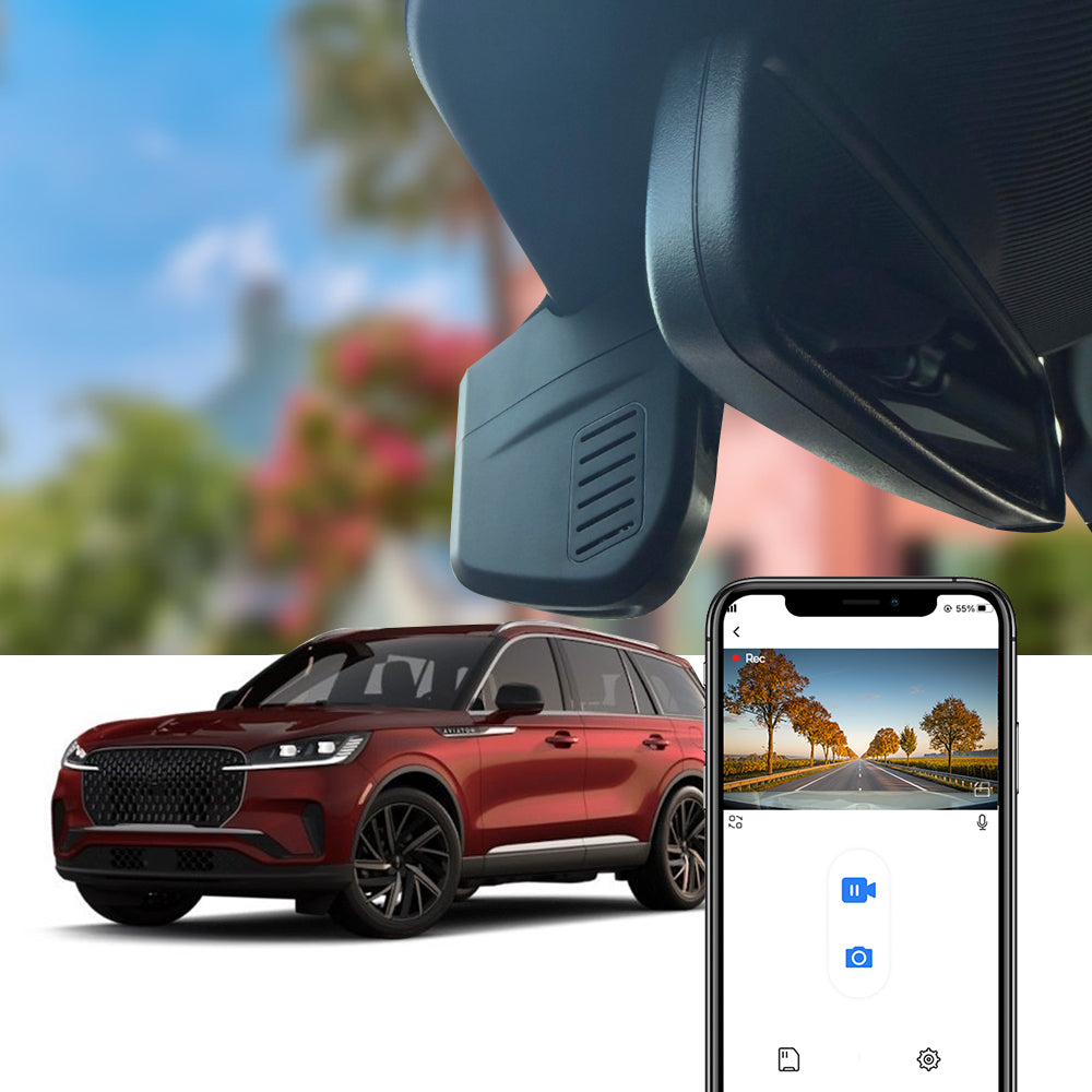 FITCAMX Dash Cam for Lincoln Aviator 2024-2026