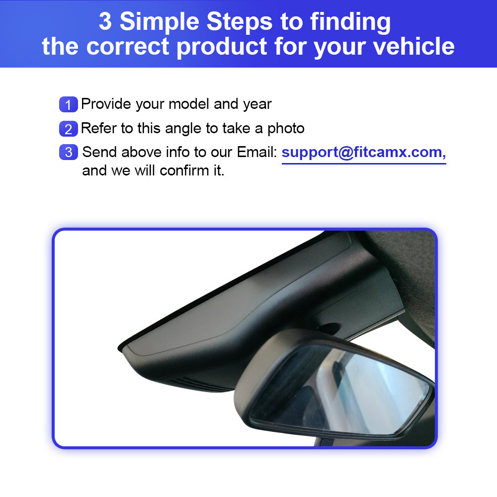 FITCAMX Dash Cam For Toyota Aygo X 2018- 2025
