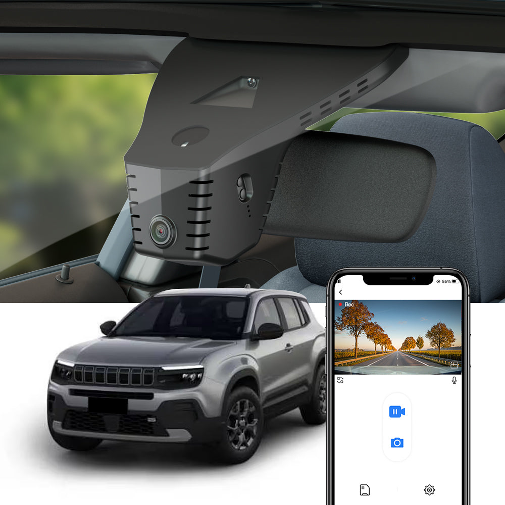 FITCAMX Dash Cam for Jeep Avenger 2023-2026