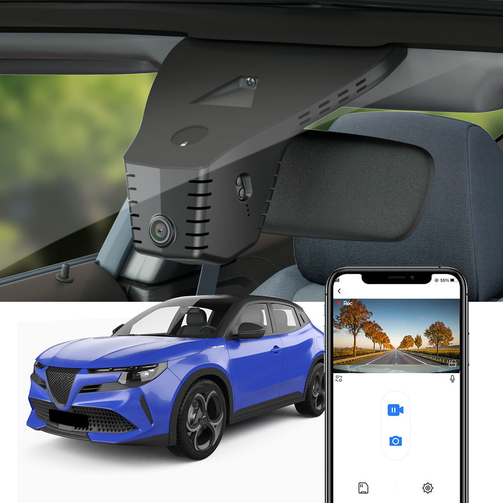 FITCAMX Dash Cam for Alfa Romeo Junior 2024-2026