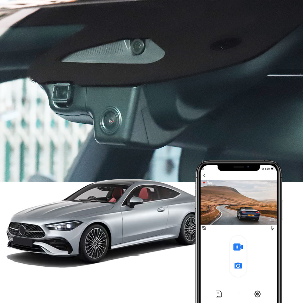 FITCAMX Dash Cam for Mercedes Benz CLE Coupe C236 2023-2026