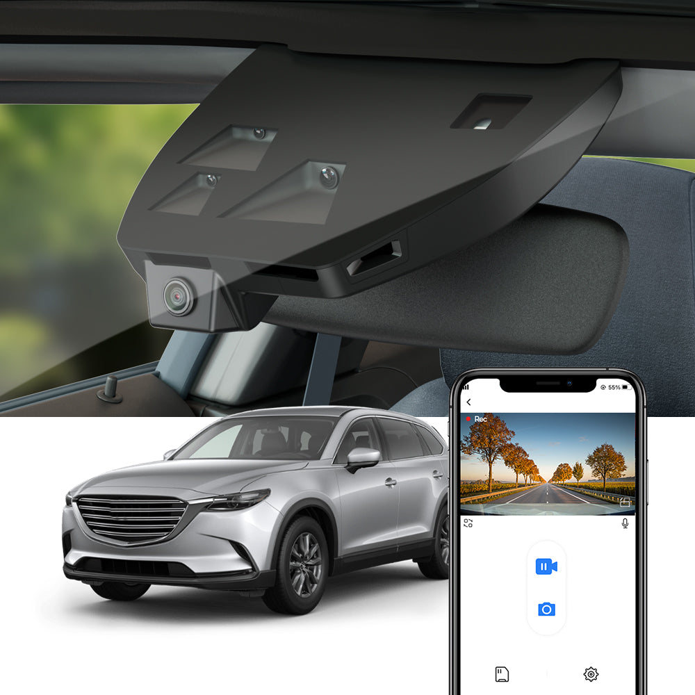 FITCAMX Dash Cam for Mazda CX-9 2016 - 2025