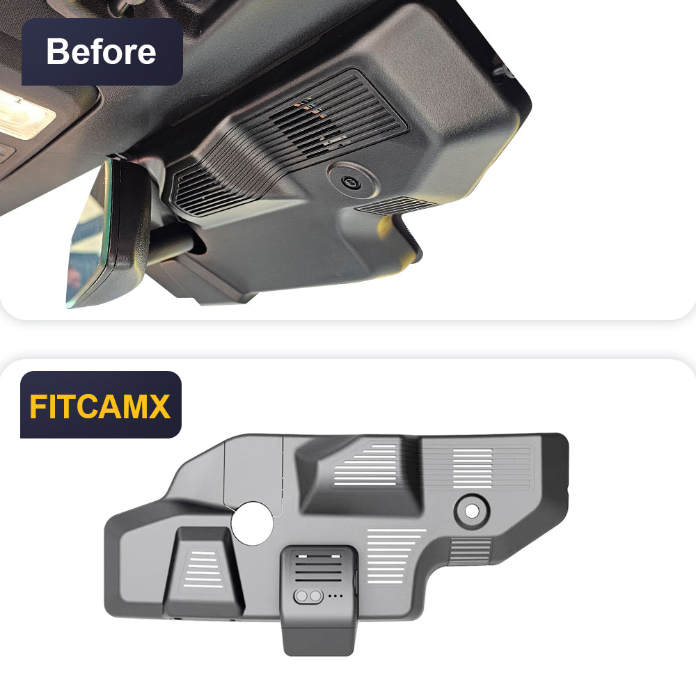 FITCAMX Dash Cam for Ford Mustang 2024-2026  (S650 7th Gen)