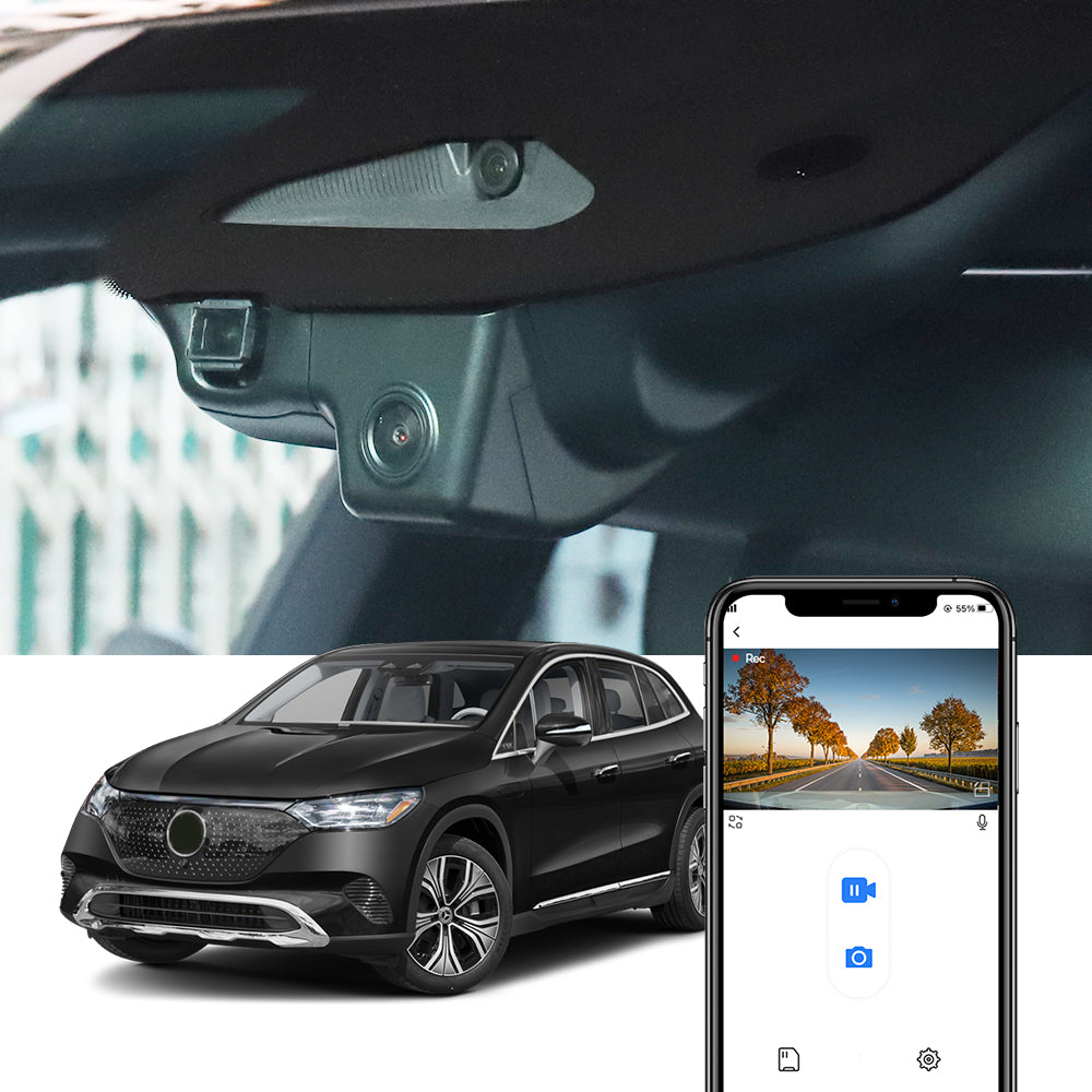 FITCAMX Dash Cam for Mercedes-Benz EQE SUV 2023 -2026