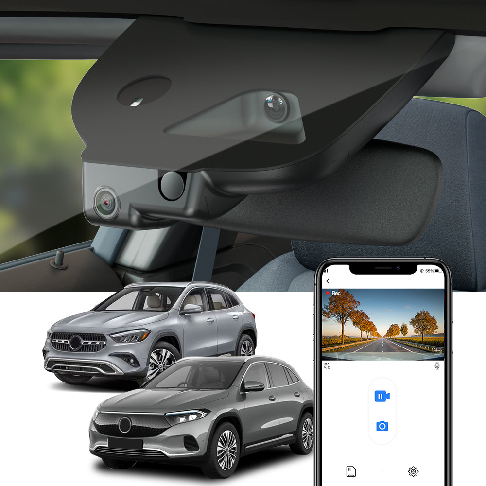FITCAMX Dash Cam for Mercedes-Benz EQA, GLA, B Class 2024-2026