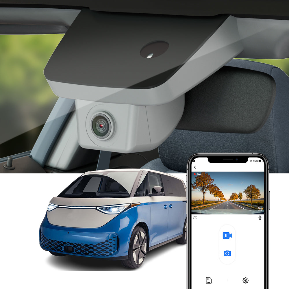 FITCAMX Dash Cam for Volkswagen ID. Buzz 2022-2026