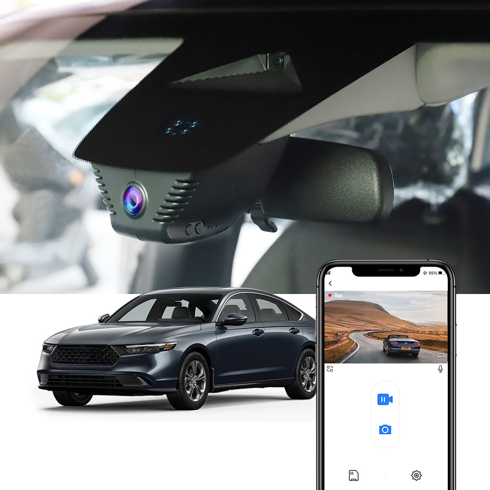 FITCAMX Dash Cam for Honda Accord 2023 - 2026 11th Gen