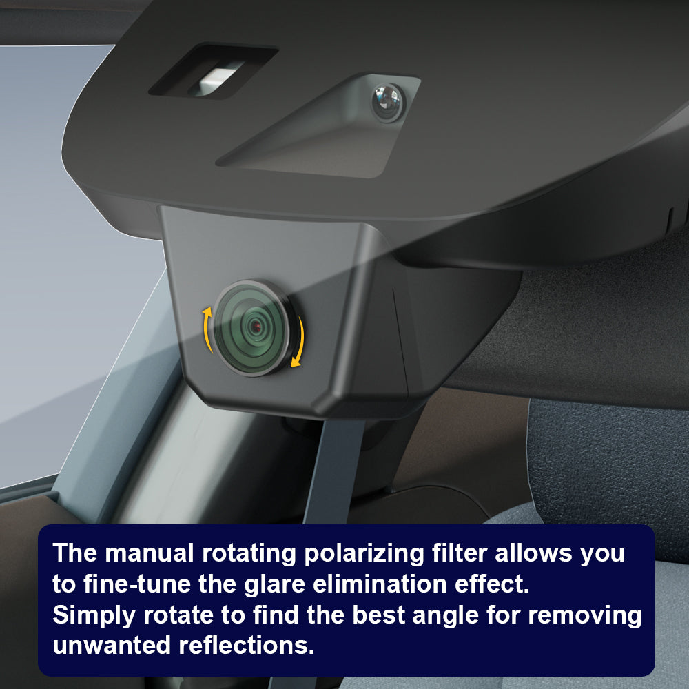 FITCAMX CPL Filter Anti-Glare Circular Polarizing Lens- Only Available For Front Camera