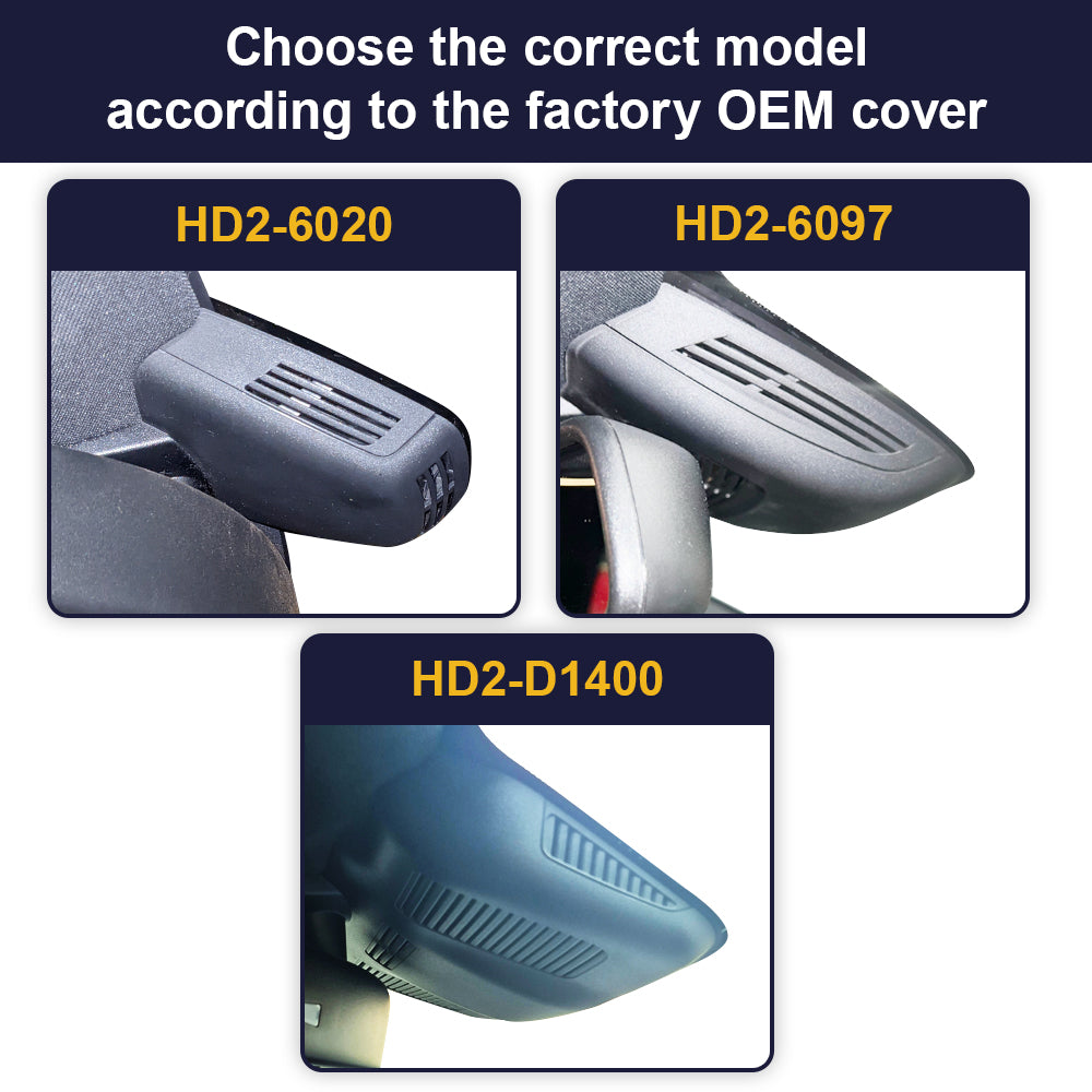 FITCAMX Dash Cam for Mercedes-Benz CLS 2012-2018 W218 (2nd Gen)