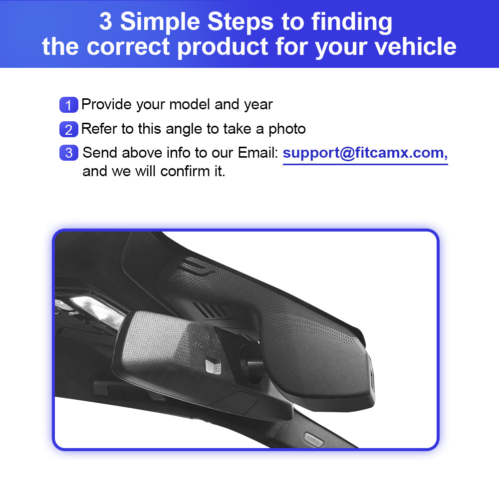 FITCAMX Dash Cam for BMW M2 G87 Facelift 2025 2026