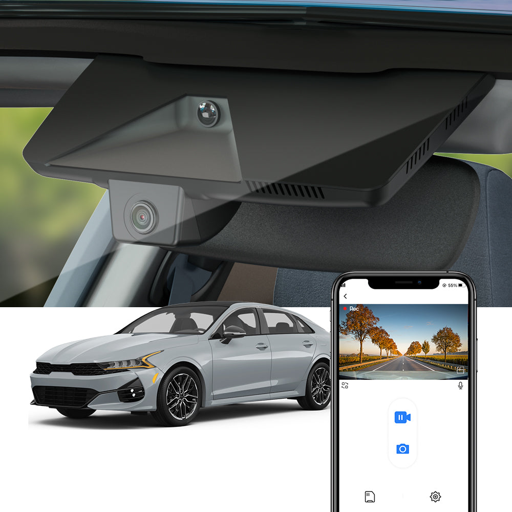 FITCAMX Dash Cam for 2025 2026 Kia K4